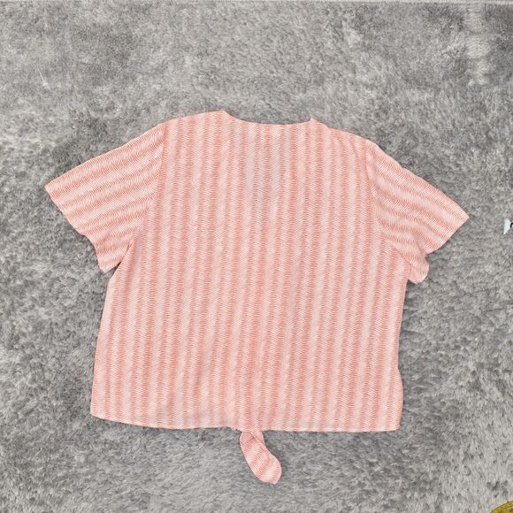 Michael Kors Pink Button-Down Top - Picture 3 of 8